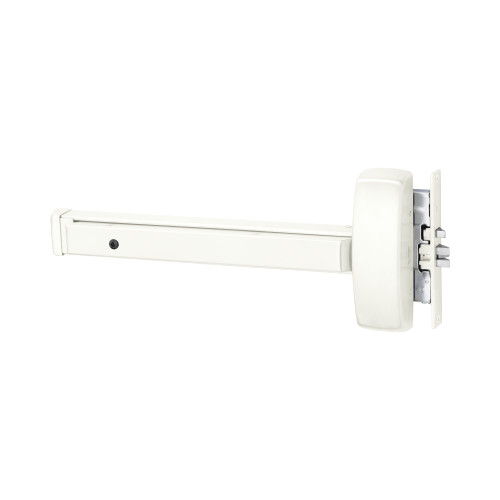 Sargent 1943-8943E RHR WSP Grade 1 Mortise Exit Bar Wide Stile Pushpad 32 Device Classroom Function Flush End Cap Hex Key Dogging Less Lexan Push Pad Touchbar White Suede Powder Coat Finish Right Hand Reverse 1943-8943E RHR WSP