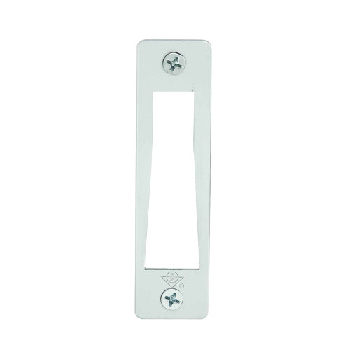 Adams Rite 4000-012-628 MS Deadlock Trim Strike Flat Round Corners Standard MS Locks w/1-3/8 Bolt Throw Aluminum 4000-012-628