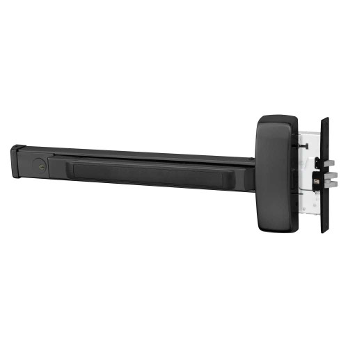 Sargent 16-8910E RHR 20D Grade 1 Mortise Exit Bar Wide Stile Pushpad 32 Device Exit Only Cylinder Dogging Cylinder Included Dark Oxidized Statuary Bronze Clear Coated Finish Right Hand Reverse 16-8910E RHR 20D