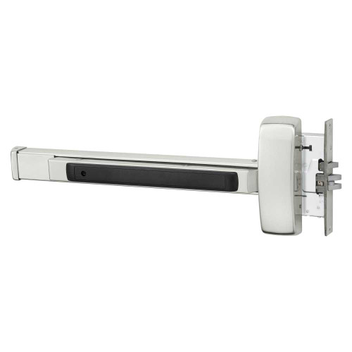 Sargent 8966E RHR 32 Grade 1 Mortise Exit Bar Wide Stile Pushpad 32 Device Classroom Security Function Hex Key Dogging Bright Stainless Steel Finish Right Hand Reverse 8966E RHR 32