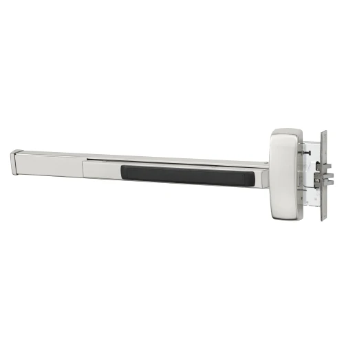 Sargent 1256-8946G RHR 32 Grade 1 Mortise Exit Bar Wide Stile Pushpad 48 Fire-Rated Device Storeroom Function Electric Latch Retraction Less Dogging Bright Stainless Steel Finish Right Hand Reverse 1256-8946G RHR 32