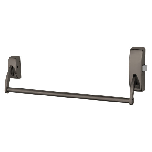 Sargent 12-9815 RHR 10BL Rim Crossbar Exit Device Fire Rated RHR Passage Less Trim Dark Oxidized Satin Bronze Clear Coated 12-9815 RHR 10BL