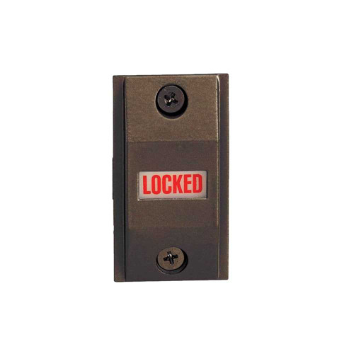Adams Rite 4089-00-121 Exit Indicator Standard 1-3/4 Door Dark Bronze Ritecoat Paint 4089-00-121