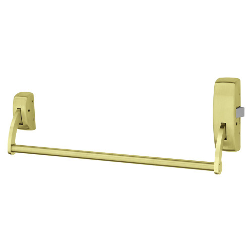 Sargent 12-9863 RHR 4 Rim Crossbar Exit Device Fire Rated RHR Classroom Thumbpiece Less Trim Satin Brass 12-9863 RHR 4