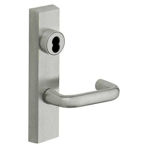 Sargent 70-775-8 ETJ 24V LHRB 26D Grade 1 Electrified Exit Device Trim Fail Safe Power Off Unlocks Lever Key Retracts Latch For Rim 8800 and NB8700 Series Devices SFIC Prep Less Core J Lever 24V LHR Satin Chrome 70-775-8 ETJ 24V LHRB 26D
