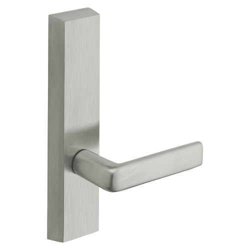 Sargent 710-4 ETE LHRB 26D Grade 1 Exit Device Trim Dummy For Concealed Vertical Rod 8400 8600 Series Devices E Lever LHR Satin Chrome