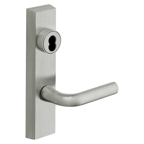 Sargent 70-775-8 ETW 12V LHRB 26D Grade 1 Electrified Exit Device Trim Fail Safe Power Off Unlocks Lever Key Retracts Latch For Rim 8800 and NB8700 Series Devices SFIC Prep Less Core W Lever 12V LHR Satin Chrome 70-775-8 ETW 12V LHRB 26D