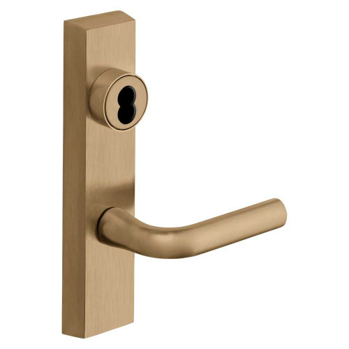 Sargent 70-775 ETW 12V LHRB 10 Grade 1 Electrified Exit Device Trim Fail Safe Power Off Unlocks Lever Key Retracts Latch For Surface Vertical Rod and Mortise 8700 8900 Series Devices SFIC Prep Less Core W Lever 12V LHR Satin Bronze Clear Coated 70-775 ETW 12V LHRB 10