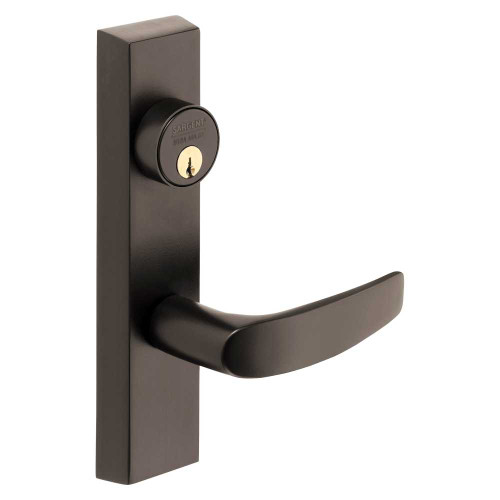 Sargent 774-4 ETB 12V RHRB 10BL Grade 1 Electrified Exit Device Trim Fail Secure Power Off Locks Lever For Concealed Vertical Rod 8400 8600 Series Devices B Lever 12V RHR Oxidized Satin Bronze Relieved Clear Coated 774-4 ETB 12V RHRB 10BL