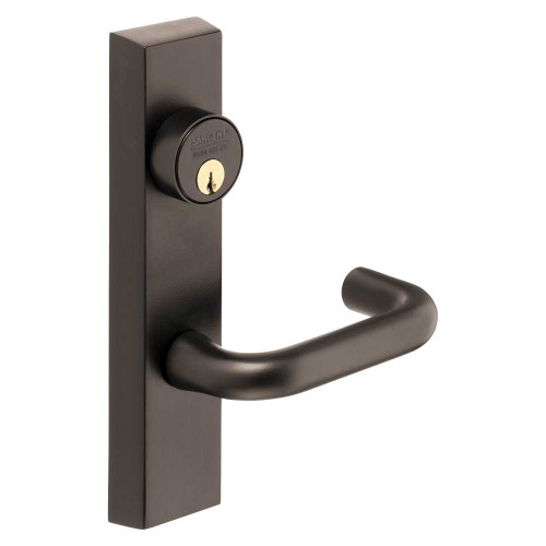 Sargent 773-4 ETJ 12V LHRB 10BL Grade 1 Electrified Exit Device Trim Fail Safe Power Off Unlocks Lever For Concealed Vertical Rod 8400 8600 Series Devices J Lever 12V LHR Oxidized Satin Bronze Relieved Clear Coated 773-4 ETJ 12V LHRB 10BL