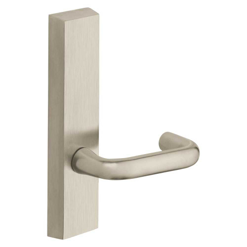 Sargent 715-8 ETJ LHRB 15 Grade 1 Exit Device Trim Passage Function For Rim 8800 and NB8700 Series Devices J Lever LHR Satin Nickel Plated Clear Coated 715-8 ETJ LHRB 15