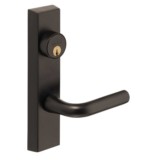 Sargent 773-8 ETW 12V RHRB 20D Grade 1 Electrified Exit Device Trim Fail Safe Power Off Unlocks Lever For Rim 8800 and NB8700 Series Devices W Lever 12V RHR Dark Oxidized Statuary Bronze Clear Coated 773-8 ETW 12V RHRB 20D
