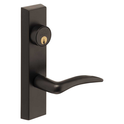 Sargent 773-6 ETA 24V RHRB 20D Grade 1 Electified Exit Device Trim Fail Safe Power Off Unlocks Lever For LP8600 LR8600 and LS8600 Series Devices A Lever 24V RHR Dark Oxidized Statuary Bronze Clear Coated 773-6 ETA 24V RHRB 20D