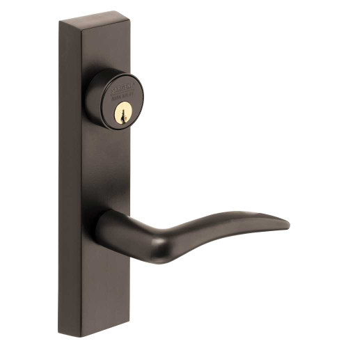 Sargent 776-8 ETA 24V LHRB 10BL Grade 1 Electrified Exit Device Trim Fail Secure Power Off Locks Lever Key Retracts Latch For Rim 8800 and NB8700 Series Devices Rim Cylinder A Lever 24V LHR Oxidized Satin Bronze Relieved Clear Coated 776-8 ETA 24V LHRB 10BL