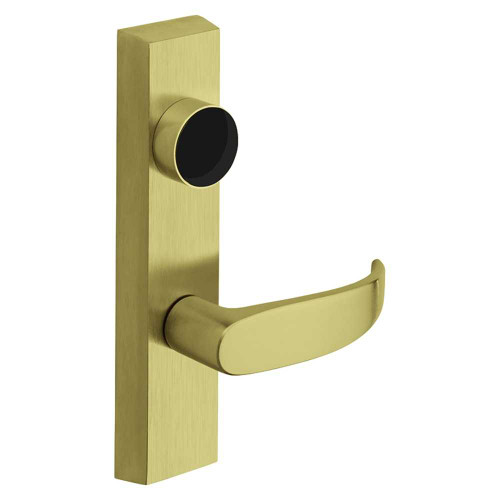 Sargent LC-704 ETP LHRB 4 Grade 1 Exit Device Trim Night Latch Key Retracts Latch For Rim and Mortise 8300 8500 8800 8900 9800 9900 Series Devices Less Cylinder P Lever Satin Brass Finish Left-Hand Reverse LC-704 ETP LHRB 4