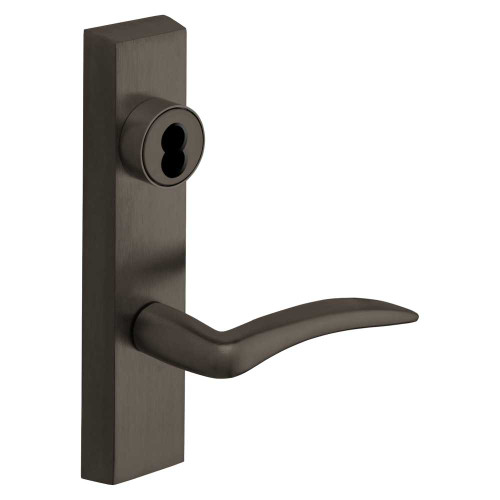 Sargent 70-776 ETA 12V RHRB 10BE Grade 1 Electrified Exit Device Trim Fail Secure Power Off Locks Lever Key Retracts Latch For Surface Vertical Rod and Mortise 8700 8900 Series Devices SFIC Prep Less Core A Lever 12V RHR Dark Oxidized Bronze 70-776 ETA 12V RHRB 10BE