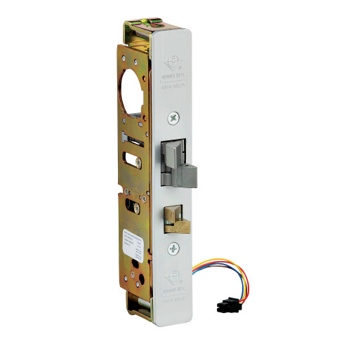 Adams Rite 4300-2M-201-628 Steel Hawk Electrified Deadlatch 31/32 Backset Monitored Mortised Strike Flat Aluminum