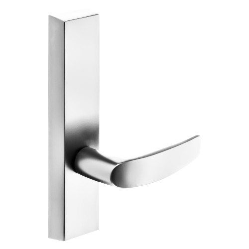 Sargent 774-4 ETB 12V LHRB 14 Grade 1 Electrified Exit Device Trim Fail Secure Power Off Locks Lever For Concealed Vertical Rod 8400 8600 Series Devices B Lever 12V LHR Bright Nickel Plated Clear Coated