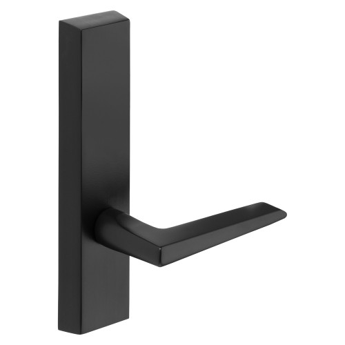 Sargent 773 ETF 12V RHRB BSP Grade 1 Electrified Exit Device Trim Fail Safe Power Off Unlocks Lever For Surface Vertical Rod and Mortise 8700 8900 Series Devices F Lever 12V RHR Black Suede Powder Coat
