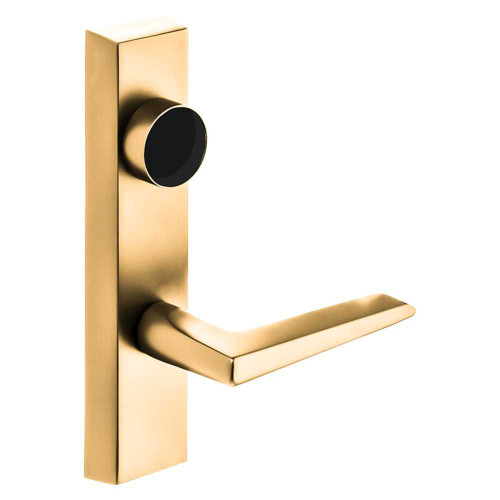 Sargent LC-743-6 ETF RHRB 9 Grade 1 Exit Device Trim Classroom Function Freewheeling Trim Key Outside Unlocks/Locks Trim For LP8600 LR8600 and LS8600 Series Devices Less Cylinder F Lever RHR Bright Bronze Clear Coated LC-743-6 ETF RHRB 9