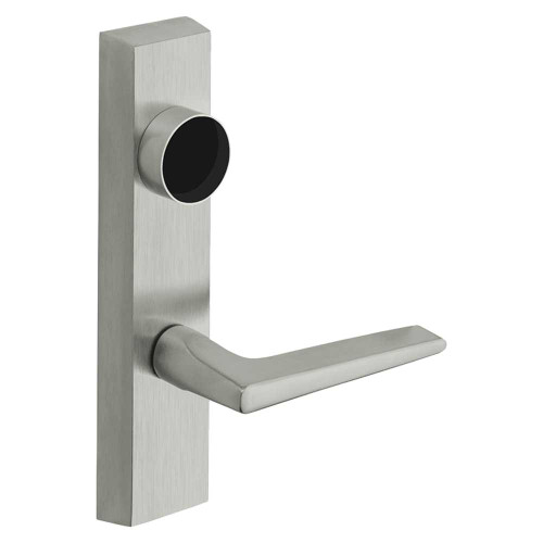 Sargent LC-743-6 ETF LHRB 26D Grade 1 Exit Device Trim Classroom Function Freewheeling Trim Key Outside Unlocks/Locks Trim For LP8600 LR8600 and LS8600 Series Devices Less Cylinder F Lever LHR Satin Chrome LC-743-6 ETF LHRB 26D