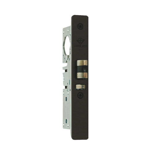 Adams Rite 4510-15-102-313 Standard Duty Deadlatch Flat Faceplate Guarded Latch 7/8 Backset 4-5/8 Mortise Strike Dark Bronze Anodized Aluminum Finish Left-Handed or Right Hand Reverse 4510-15-102-313