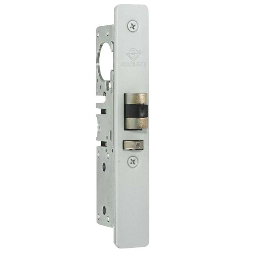 Adams Rite 4510-36-101-628 Standard Duty Deadlatch Flat Faceplate Guarded Latch 1-1/8 Backset 4-5/8 Mortise Strike Satin Aluminum Clear Anodized Finish Right-Handed or Left Hand Reverse 4510-36-101-628