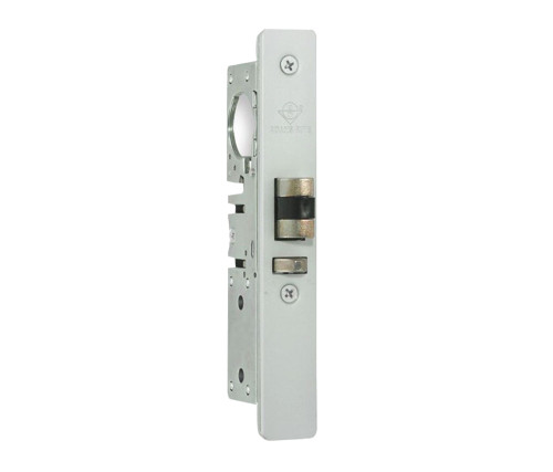 Adams Rite 4511-26-101-628 Standard Duty Deadlatch Radius Faceplate Guarded Latch 31/32 Backset 4-5/8 Mortise Strike Satin Aluminum Clear Anodized Finish Right-Handed or Left Hand Reverse