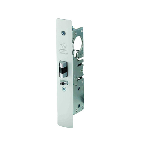 Adams Rite 4530-35-101-628 Standard Duty Retrofit Deadlatch Flat Faceplate 1-1/8 In Backset 4-5/8 In Flat Mortised Strike LH or RHR Satin Aluminum