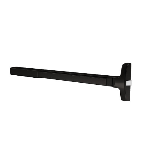Sargent 56-PE8510F 10BE Grade 1 Rim Exit Device Narrow Stile Pushpad 36 Device Dummy Function For Wood Metal and Aluminum Doors Hex Key Dogging Electric Latch Retraction Dark Oxidized Bronze Finish 56-PE8510F 10BE