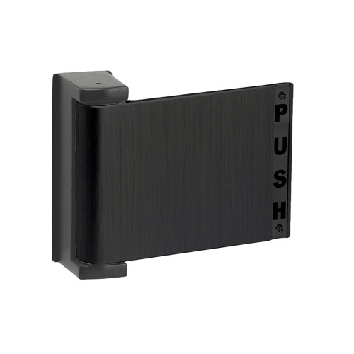 Adams Rite 4590-04-01-335 Flat Deadlatch Paddle Push to Right For 1-13/16 In to 2 In Thick Door LHR or Exterior of RH Black Anodized