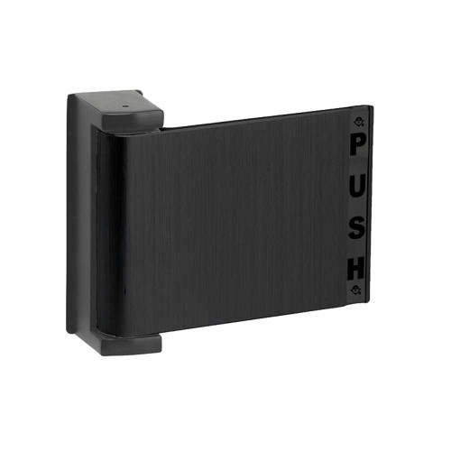 Adams Rite 4590-04-02-335 Flat Deadlatch Paddle Push to Right For 2-1/4 In to 2-1/2 In Thick Door LHR or Exterior of RH Black Anodized 4590-04-02-335