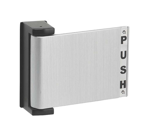 Adams Rite 4590-12-00-313 Flat Deadlatch Paddle Push to Left For 1-3/4 In Thick Door RHR or Exterior of LH Dark Bronze Anodized 4590-12-00-313
