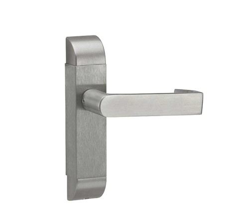 Adams Rite 4600-03-612-10B Grade 1 Passage Mortise Trim Pack Only Non-Keyed Square Lever Escutcheon 1-3/4 - 2 Door Thickness Dark Oxidized Satin Bronze Oil Rubbed Finish Right Hand/Right Hand Reverse Field Reversible 4600-03-612-10B