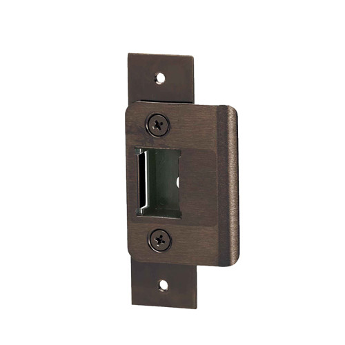 Adams Rite 4902-02-121 Short Deadlatch Strike Radius w/Dust Box Dark Bronze