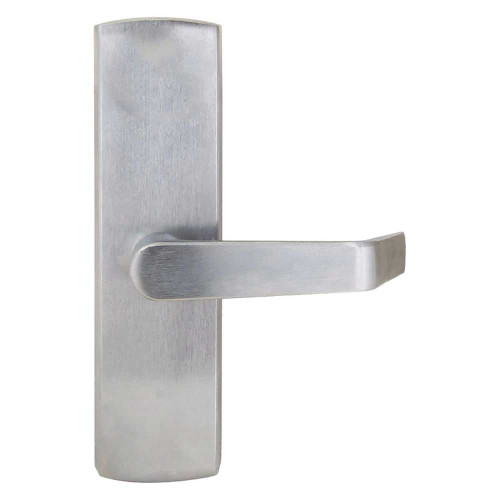 TownSteel TLESC-30-626 Optional Outside Trim for Grade 2 Exit Device Escutcheon Lever Trim Passage Function Clutch Freewheeling Satin Chrome TLESC-30-626
