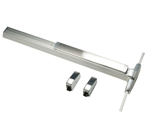 Von Duprin 3327AL-DT-12 4 26D LHR Grade 1 Surface Vertical Rod Exit Device Narrow Stile Pushpad 48 Dummy Trim Lever with Escutcheon Hex Key Dogging Satin Chrome Finish Left-Hand Reverse