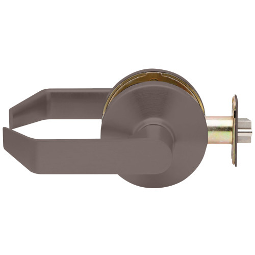 Falcon B101S D 613 Grade 2 Cylindrical Lock Passage/Closet Function Non-Keyed Dane Lever Standard Rose Dark Oxidized Satin Bronze Oil Rubbed Finish Non-handed