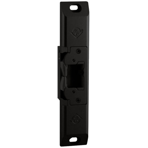 Adams Rite 74R1-119 Electric Strike Field Selectable Fail Safe/Fail Secure For Rim Exit Devices For Aluminum Hollow Metal or Wood Applications 9 In X 1-3/4 In Faceplate 12 16 24 VAC/DC Satin Black Ritecoat Paint