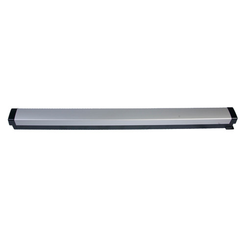 Adams Rite 8099-M1-3142 Active Dummy Push Bar Single Monitoring Switch Narrow Stile Pushpad For Aluminum Hollow Metal and Wood Applications 42 In Satin Aluminum Clear Anodized 8099-M1-3142
