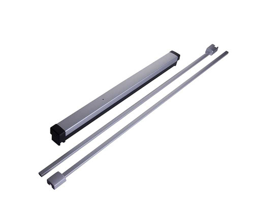 Adams Rite 8200-36-US4 Narrow Stile Surface Vertical Rod Exit Device For Aluminum Applications 36 In Satin Brass 8200-36-US4