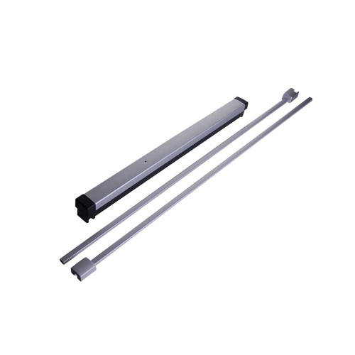 Adams Rite 8211-42 Narrow Stile Surface Vertical Rod Exit Device For Aluminum Applications 42 In Satin Aluminum Clear Anodized 8211-42