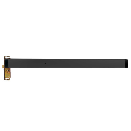 Adams Rite 8430-28336 Life Safety Narrow Stile Mortise Exit Device For Aluminum Applications 36 In LHR Black Anodized Aluminum 8430-28336