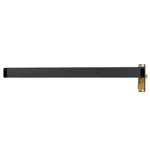 Adams Rite 8430MLR-37336 Grade 1 Life Safety Narrow Stile Mortise Exit Device Motorized Latch Retraction Electric Dogging For Aluminum Applications 1-1/8 Backset 36 Door Width Black Anodized Aluminum Finish Left Hand Reverse 8430MLR-37336