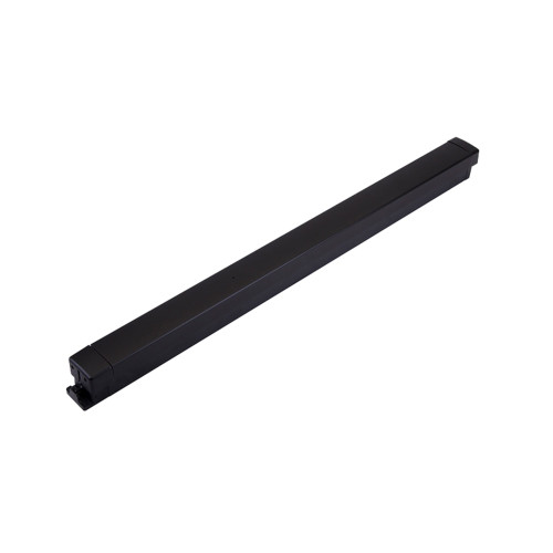 Adams Rite 8703-36 Life Safety Rim Exit Device Wide Stile Pushpad For Hollow Metal and Wood Applications 36 In Black Anodized Aluminum 8703-36