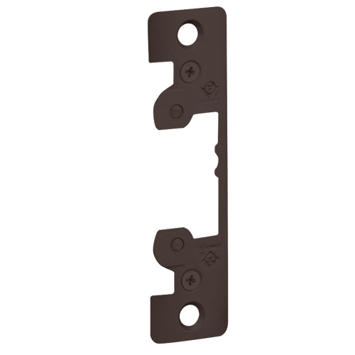 Adams Rite FPK7401-121 Electric Strike Faceplate Kit for 7400 Series 4-7/8 x 1-1/4 Dark Bronze Ritecoat Paint FPK7401-121