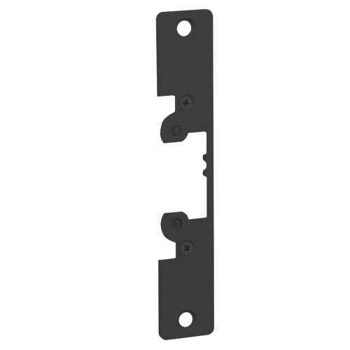 Adams Rite FPK7430-335 Electric Strike Faceplate Kit for 7400 Series 6-7/8 x 1-1/4 Black Anodized Aluminum FPK7430-335
