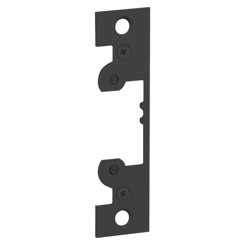 Adams Rite FPK7445-335 Electric Strike Faceplate Kit for 7400 Series 6-5/8 In X 1-19/32 In Black Anodized Aluminum