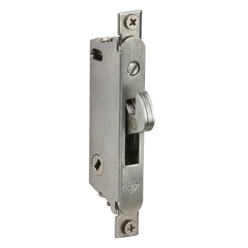 Adams Rite MS1847-06-630 MS Deadlock/Deadlatch Vertical Hub Round Face Satin Stainless Steel MS1847-06-630