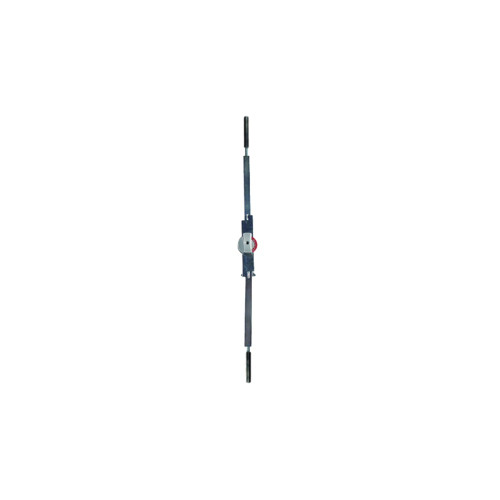 Adams Rite MS1880-02-682 Two-Point Flush Bolt HourGlass Shaped Turn 35-1/16 to 39 Cylinder Height Satin Chrome MS1880-02-682